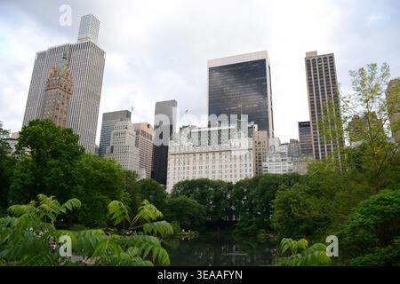 New York, NY, USA - 5. Juni 2019: Der größte Park im Central Park in New York City Stockfoto