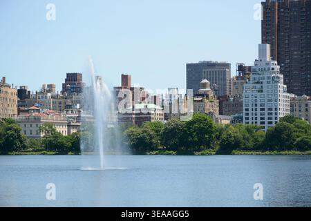 New York, NY, USA - 5. Juni 2019: Der größte Park im Central Park in New York City Stockfoto