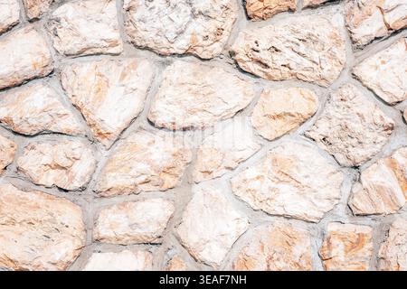Alte Grunge Stein Wand Hintergrund, Textur. Stockfoto