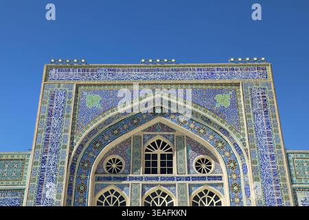 Detail der großen Herat-Moschee in Afghanistan Stockfoto