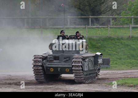 Churchill britischer Panzer aus dem Zweiten Weltkrieg Stockfoto