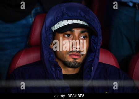 Barcelona, Espagne. April 2026. Raphael DIAS BELLOLI (Raphinha) von Barcelona während des spanischen Meisterschaftsspiels der LaLiga zwischen FC Barcelona und RC Celta am 22. April 2026 im Camp Nou Stadion in Barcelona, Spanien - Foto Sergio Ros/Matthieu Mirville/DPPI Credit: DPPI Media/Alamy Live News Stockfoto