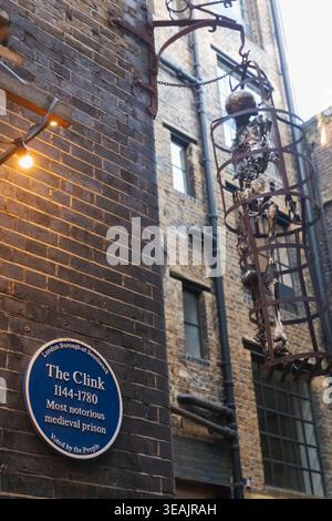 England, London, Southwark, Clink Street, Clink Medieval Prison Museum Stockfoto