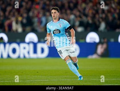 Barcelona, Spanien. April 2026. UEFA Champions League-Spiel, Viertelfinale, erstes Leg, zwischen dem FC Barcelona und Atletico de Madrid spielte am 8. April 2026 im Spotify Camp Nou Stadium in Barcelona, Spanien. (Foto: Bagu Blanco/PRESSINPHOTO) während des Spiels La Liga EA Sports zwischen dem FC Barcelona und dem RC Celta de Vigo, das am 22. April 2026 im Stadion Spotify Camp Nou in Barcelona ausgetragen wurde. (Foto: Sergio Ruiz/PRESSINPHOTO) Credit: PRESSINPHOTO SPORTS AGENCY/Alamy Live News Stockfoto