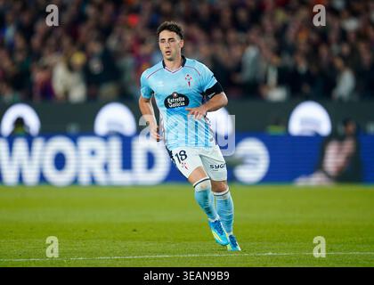 Barcelona, Spanien. April 2026. UEFA Champions League-Spiel, Viertelfinale, erstes Leg, zwischen dem FC Barcelona und Atletico de Madrid spielte am 8. April 2026 im Spotify Camp Nou Stadium in Barcelona, Spanien. (Foto: Bagu Blanco/PRESSINPHOTO) während des Spiels La Liga EA Sports zwischen dem FC Barcelona und dem RC Celta de Vigo, das am 22. April 2026 im Stadion Spotify Camp Nou in Barcelona ausgetragen wurde. (Foto: Sergio Ruiz/PRESSINPHOTO) Credit: PRESSINPHOTO SPORTS AGENCY/Alamy Live News Stockfoto