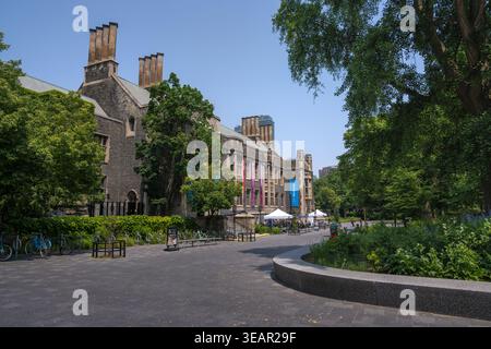 Hart House an der University of Toronto - Student Activity Centre am Campus St. George - Toronto, Ontario, Kanada Stockfoto