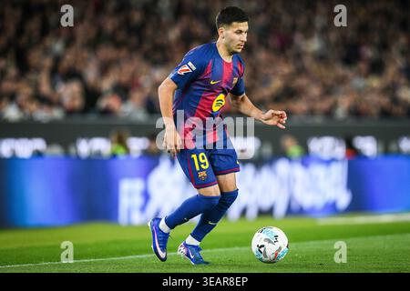 Barcelona, Espagne. April 2026. Roony BARDGHJI von Barcelona während des spanischen Meisterschaftsspiels der LaLiga zwischen FC Barcelona und RC Celta am 22. April 2026 im Camp Nou Stadion in Barcelona, Spanien - Foto Sergio Ros/Matthieu Mirville/DPPI Credit: DPPI Media/Alamy Live News Stockfoto