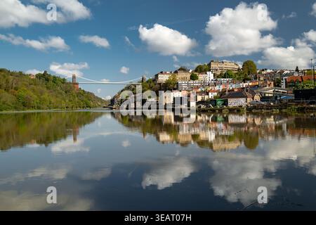 Die Clifton-Hängebrücke in Bristol, Großbritannien Stockfoto