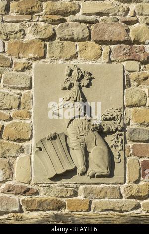 Anchiano, Bezirk Vinci, Geburtsort von Leonardo da Vinci, Casa Natale di Leonardo da Vinci, Toskana, Italien - Archiano bei Vinci, Geburtsort von Le Stockfoto