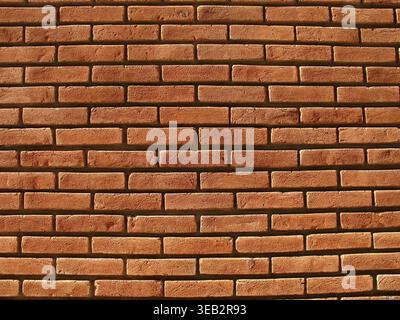 Backsteinmauer, Sao Paulo, Brasilien Stockfoto