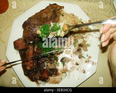 Feijoada, Sao Paulo, Brasilien Stockfoto