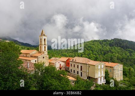korsika, évisa, Corsicas Stockfoto