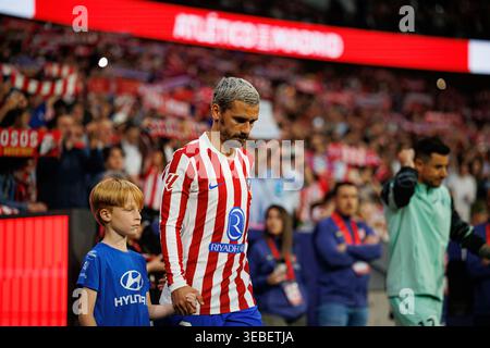 Madrid, Spanien. April 2026. Antoine Griezmann (Atletico de Madrid) in Aktion während des LaLiga EA SPORTSPIELS zwischen Teams von Atletico de Madrid und Athletic Club Credit: SOPA Images Limited/Alamy Live News Stockfoto
