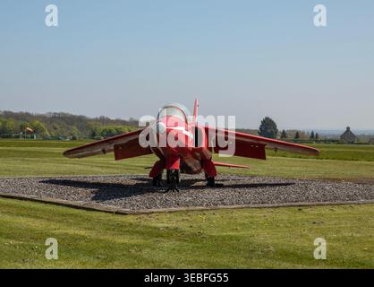 Flughafen Cotswold Stockfoto
