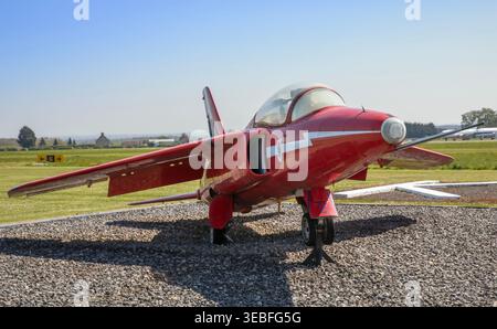 Flughafen Cotswold Stockfoto