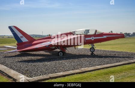 Flughafen Cotswold Stockfoto