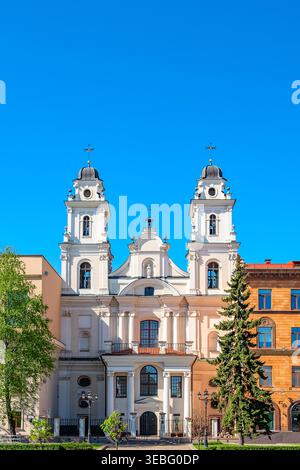 Kathedrale des Heiligen Namens der Heiligen Jungfrau Maria in Minsk, Weißrussland. Stockfoto