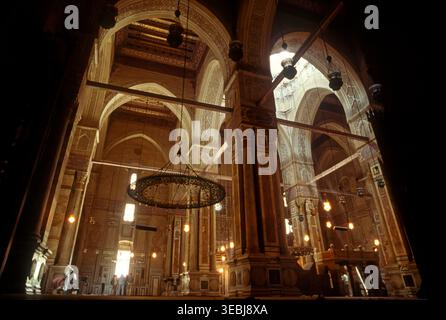 El Rifai Moschee, Kairo, Ägypten, Nordafrika Stockfoto