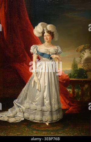 Porträt der Kaiserin Maria Feodorowna. Zweite Hälfte der 1820er Jahre Dawe George (1781-1829). Öl auf Leinwand. Maria Feodorowna (geb. Sophie Dorothea von Württemberg, 1759–1828), Ehefrau von Zar Paul I. von Russland. Das State Eremitage Museum. Stockfoto
