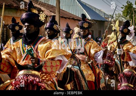Durbar Festival in Zaria, Bundesstaat Kaduna, Nigeria (2026) Stockfoto