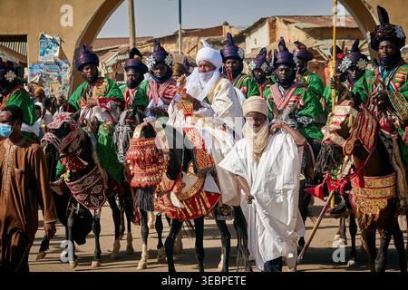 Durbar Festival in Zaria, Bundesstaat Kaduna, Nigeria Stockfoto