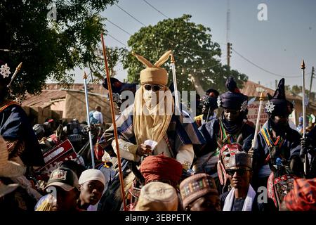 Durbar Festival in Zaria, Bundesstaat Kaduna, Nigeria (2026) Stockfoto