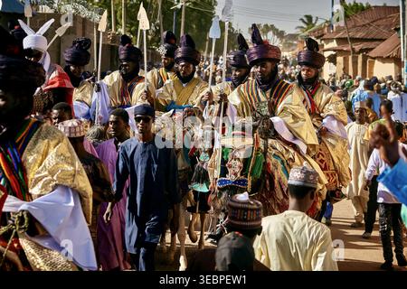 Durbar Festival in Zaria, Nigeria Stockfoto