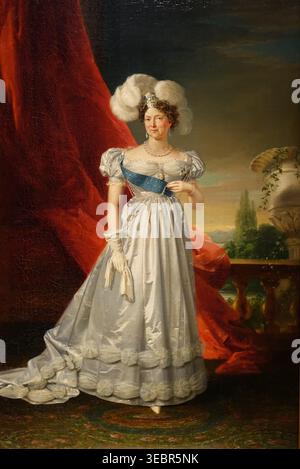 Porträt der Kaiserin Maria Feodorowna. Zweite Hälfte der 1820er Jahre Dawe George (1781-1829). Öl auf Leinwand. Maria Feodorowna (geb. Sophie Dorothea von Württemberg, 1759–1828), Ehefrau von Zar Paul I. von Russland. Das State Eremitage Museum. Stockfoto