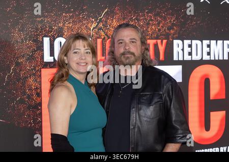 Los Angeles, Kalifornien, USA. April 2026. Kommt am 28. April 2026 zur Red Carpet Premiere von „Patch“ im Crescent Theater in Beverly Hills in Los Angeles, Kalifornien. Quelle: Vladimir Yazev/Alamy Live News Stockfoto