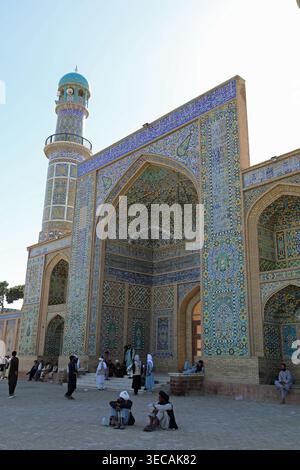 Die große Moschee von Herat in Afghanistan Stockfoto
