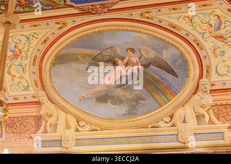 Ein Gemälde im Palacio Real in Aranjuez, Spanien Stockfoto