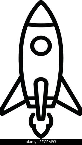 Schwarzen Scherensymbol isoliert auf weiss Stock Vektor