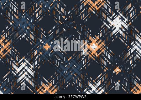 Moderne Glitzer-Textur mit gebrochenen Mustern und sich verändernden Formen. Grunge-Details sorgen für einen haptischen Look. Ideal für digitale Kompositionen. Stock Vektor