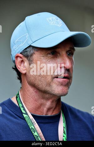 Miami, USA. Mai 2026. Patrick Dempsey (USA) Schauspieler. 03.05.2026. Formel-1-Weltmeisterschaft, Rd 4, Miami Grand Prix, Miami, Florida, USA, Wettkampftag. Das Foto sollte lauten: XPB/Alamy Live News. Stockfoto