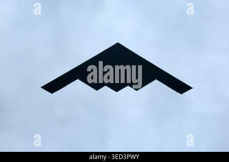 Miami, USA. Mai 2026. Gitteratmosphäre - Stealth Bomber. 03.05.2026. Formel-1-Weltmeisterschaft, Rd 4, Miami Grand Prix, Miami, Florida, USA, Wettkampftag. Quelle: James Moy/Alamy Live News Stockfoto