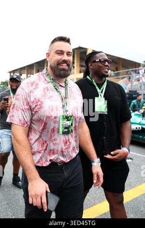 Miami, USA. Mai 2026. Grid-VIPS. 03.05.2026. Formel-1-Weltmeisterschaft, Rd 4, Miami Grand Prix, Miami, Florida, USA, Wettkampftag. Das Foto sollte lauten: XPB/Alamy Live News. Stockfoto