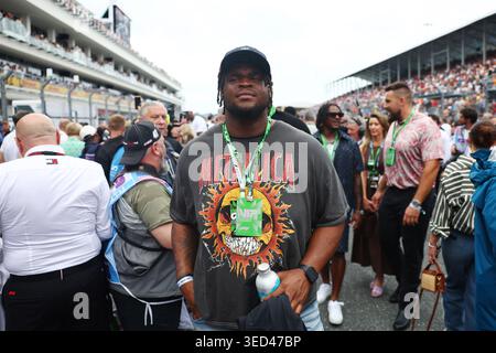 Miami, USA. Mai 2026. Grid-VIP. 03.05.2026. Formel-1-Weltmeisterschaft, Rd 4, Miami Grand Prix, Miami, Florida, USA, Wettkampftag. Das Foto sollte lauten: XPB/Alamy Live News. Stockfoto