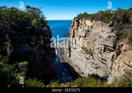 Devils Kitchen in Tasmanien - Australien Stockfoto
