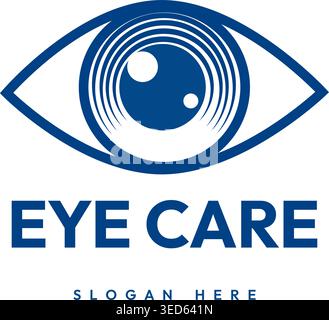 Eye Care-Logo Stock Vektor