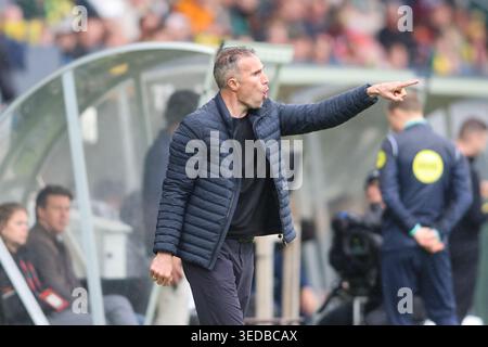 Coach Robin Van Persie aus Feyenoord Stockfoto
