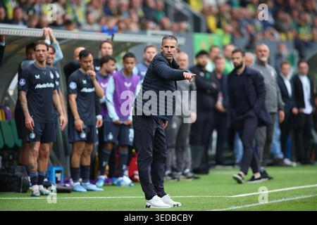 Coach Robin van Persie aus Feyenoord Rotterdam Stockfoto