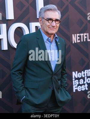 Los Angeles, Usa. Mai 2026. Eugene Levy nimmt am 6. Mai 2026 in Los Angeles an der Premiere von Netflix's „Marty, Life is Short“ im Egyptian Theatre Hollywood Teil. Quelle: SIPA USA/Alamy Live News Stockfoto