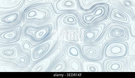 Ein faszinierendes abstraktes Muster mit fließenden Wellen in Ozeanblau, perfekt für moderne und künstlerische Designs. Stockfoto