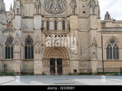 Primatial Cathedral of St Andrew of Bordeaux, eine Stadt an der Garonne im Département Gironde im Südwesten Frankreichs Stockfoto