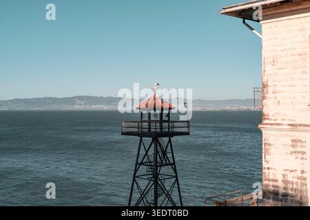 Tower, Alcatraz Island, San Francisco, Kalifornien, USA, Westen Stockfoto