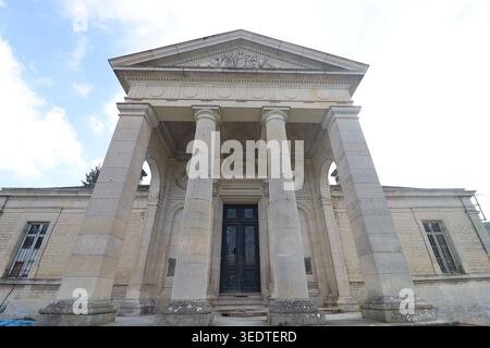 Gerichtsgebäude, Außenansicht, Bar-sur-seine, Departement Aube, Frankreich Stockfoto