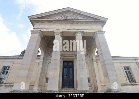 Gerichtsgebäude, Außenansicht, Bar-sur-seine, Departement Aube, Frankreich Stockfoto