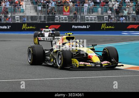 Vereinigte Staaten von Amerika, Miami, 3. Mai 2026, Liam Lawson, Racing Bulls, während des F1 Race Day, Copyright Marco Talluto/Alamy Live News Stockfoto