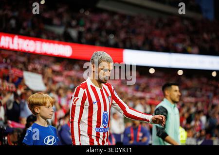 Antoine Griezmann während des LaLiga EA SPORTSPIELS zwischen Teams von Atletico de Madrid und Athletic Club (Maciej Rogowski/Ball Raw Bilder) Stockfoto