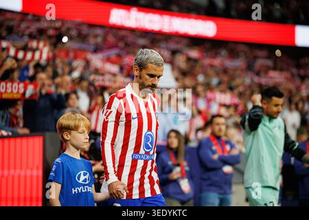 Antoine Griezmann während des LaLiga EA SPORTSPIELS zwischen Teams von Atletico de Madrid und Athletic Club (Maciej Rogowski/Ball Raw Bilder) Stockfoto